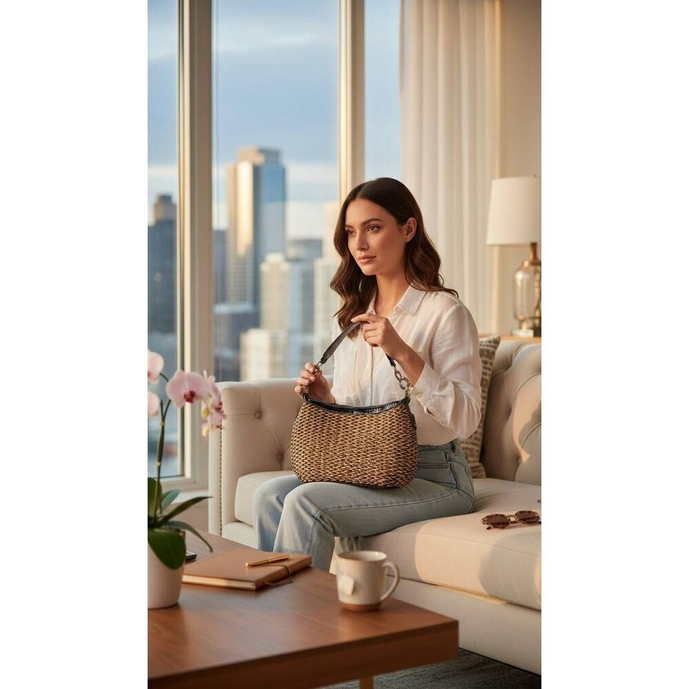 Brighton woven bag